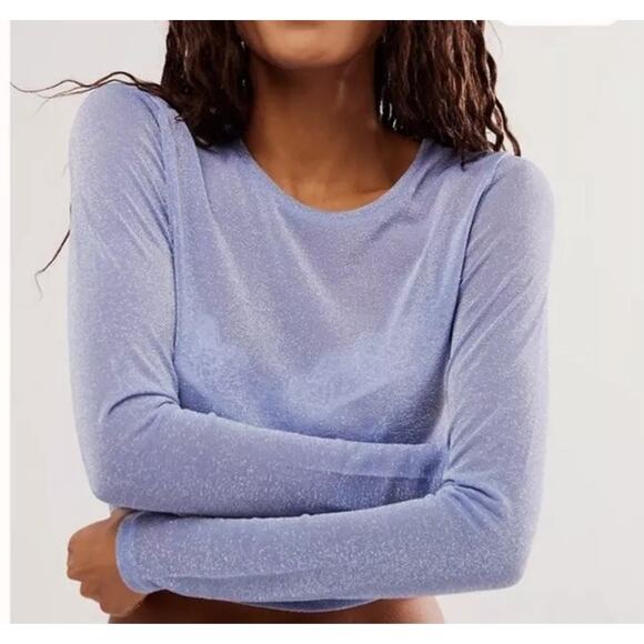 Free People Intimately Mesh So Well Layering Top Size S NWOT - Picture 1 of 6
